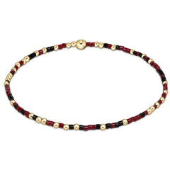 Gameday Hope Unwritten Bracelet - Maroon-Black