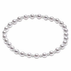 Grateful Pearl 4mm Sterling Bracelet