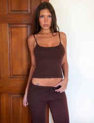 Leora Top - Chocolate