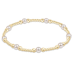 Purpose Pearl 4mm Gold Bracelet