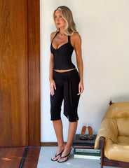 Pilar Capri - Black