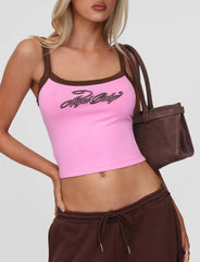 Merryn Tank - Pink