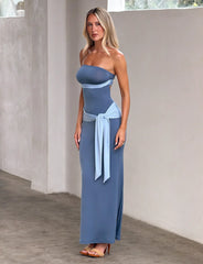 Tove Maxi Dress - Blue