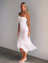 Loria Midi Dress - Pink