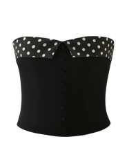 Kittie 2.0 Bustier - Black