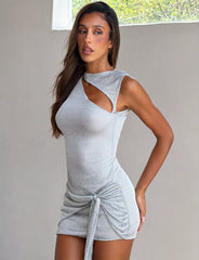 Azelma Dress - Silver : Silver