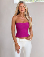 Niya Bandage Top - Magenta