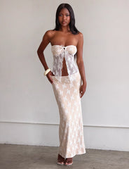 Karolina Top - White : White Lace