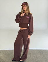 Merryn Track Pant - Chocolate