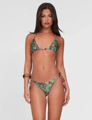 Finlea Bikini Top - Green : Camo