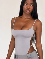 Minerva Bodysuit - Frost Grey