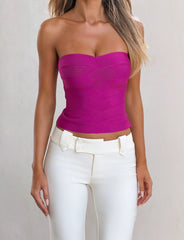 Niya Bandage Top - Magenta