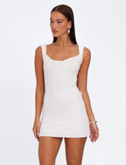 Zita Mini Dress - White