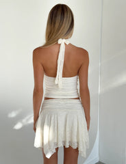 Mylah One Shoulder Top - Ivory