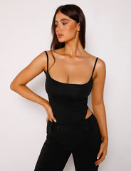 Minerva Bodysuit - Black