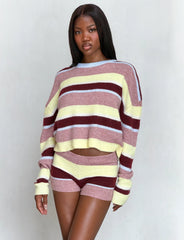 Koa 2.0 Striped Jumper - Tan Stripe