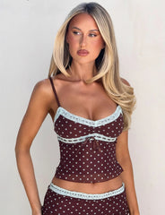 Amara Top - Polka Dot