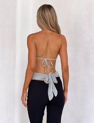 Evanna Top - Silver