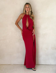 Tarrin Maxi Dress - Red