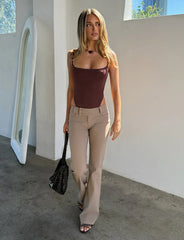 Kittie Pant - Taupe
