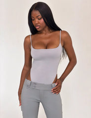 Minerva Bodysuit - Frost Grey