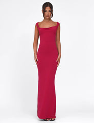 Zita Dress - Red : Salsa : Deep Red