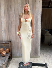 Ophelia Maxi Dress - Cream