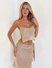 Isatana Top - Gold