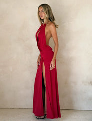 Tarrin Maxi Dress - Red