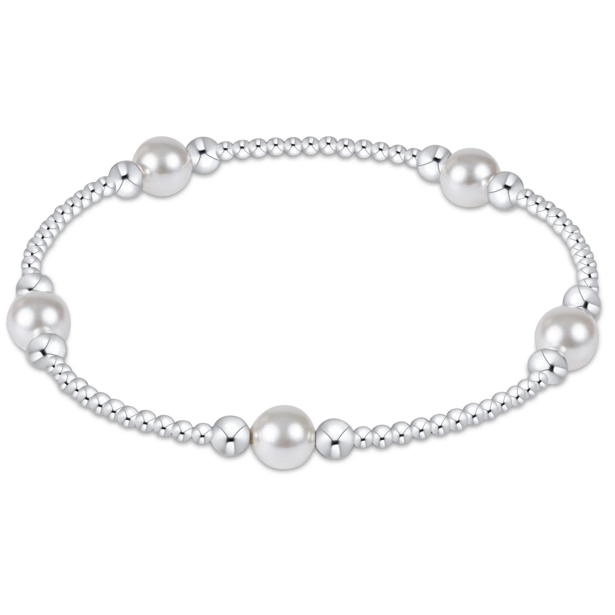 Purpose Pearl 6mm Sterling Bracelet