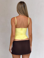 Midori Bandage Top - Yellow