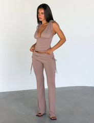 Halona Pant - Mocha