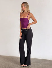 Midori Bandage Top - Plum