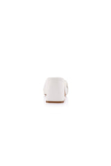 Stella Block Heel Mules Chalk