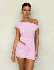 Cobi Mini Dress 2.0 - Pink : Baby Pink
