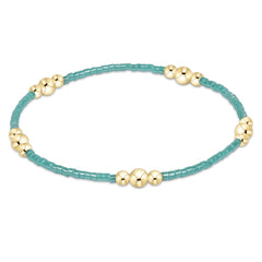 Hope Purpose Gold Bracelet - Sea Glass