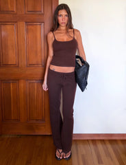Leora Top - Chocolate