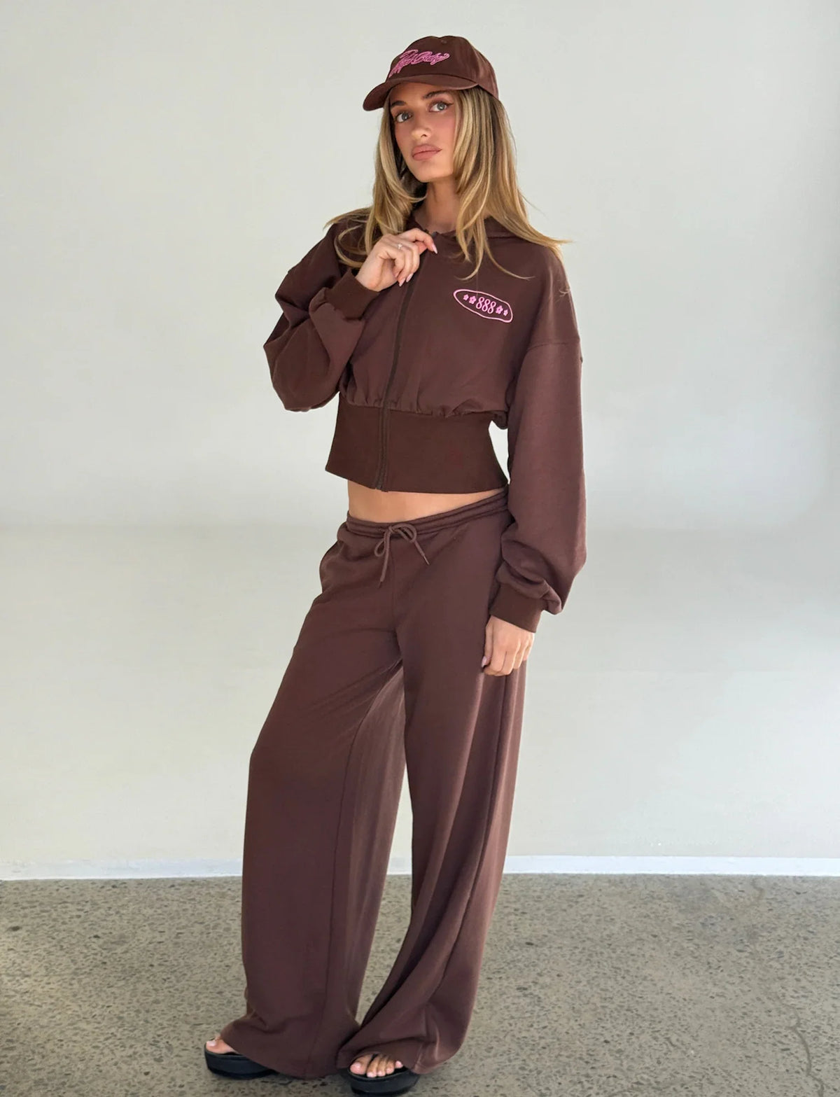 Merryn Track Pant - Chocolate