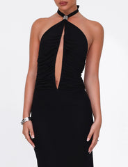 Zara Maxi Dress - Black