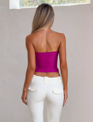 Niya Bandage Top - Magenta