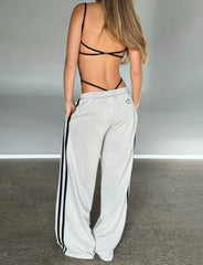Payton Trackpant - Stone