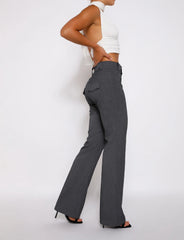 Kittie High Rise Pant - Grey