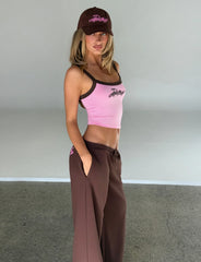 Merryn Track Pant - Chocolate