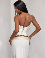 Charlyze Bustier - Cream