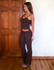 Leora Pant - Chocolate