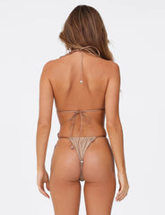 Ave Bikini Top - Gold