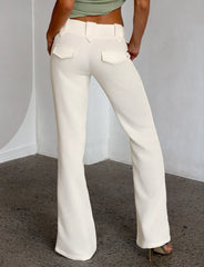 Kittie Pant - White : Cream