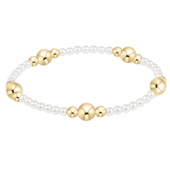 Purpose Gold 6mm Pearl Bracelet