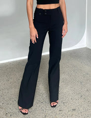 Kittie High Rise Pant - Black