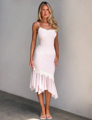 Loria Midi Dress - Pink